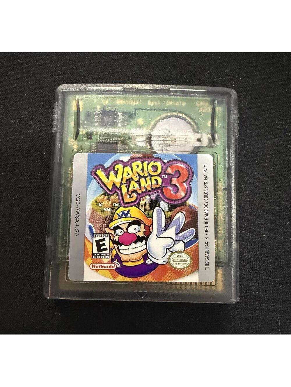 Wario Land 3 (Nintendo Game Boy Color, 2000) Cartridge Only - Tested! VG